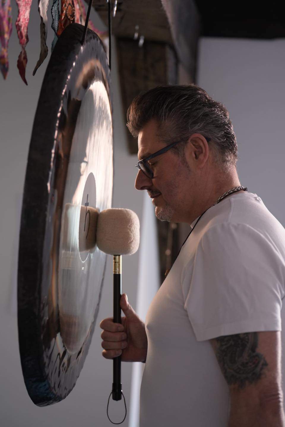 eddy delmeire, gon, sonothérapie, bol en cristal