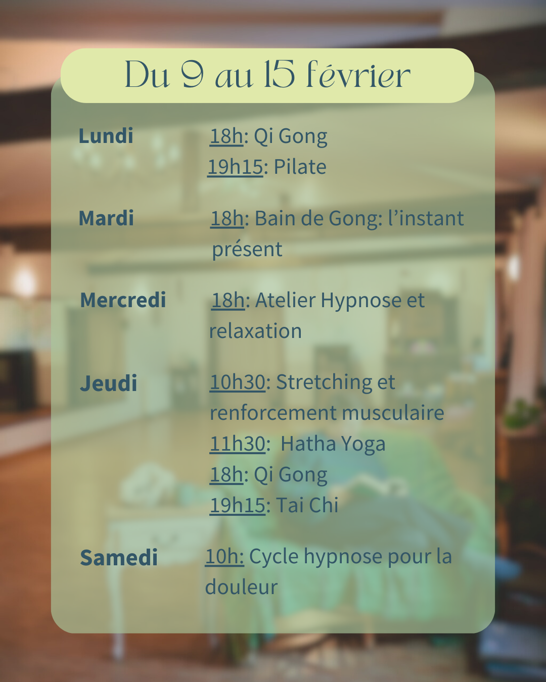 activité bien-être, Terra Pie